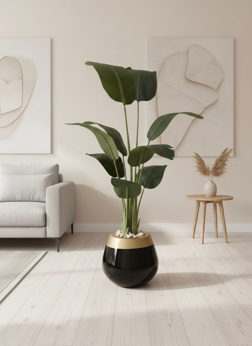 fiberglass plant pot 140x55cm