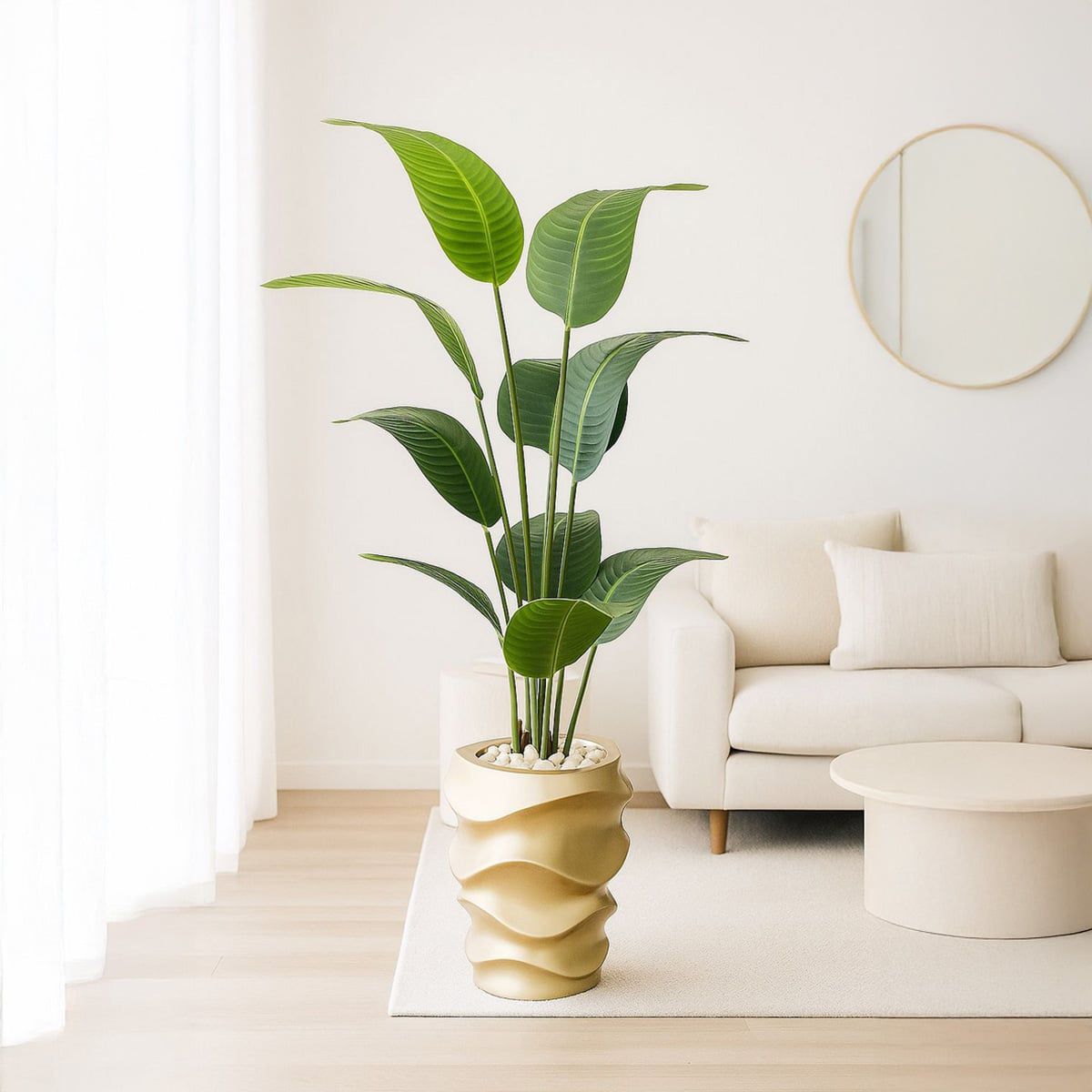 Fiberglass Plant Pot - Banana tree 165x50cm