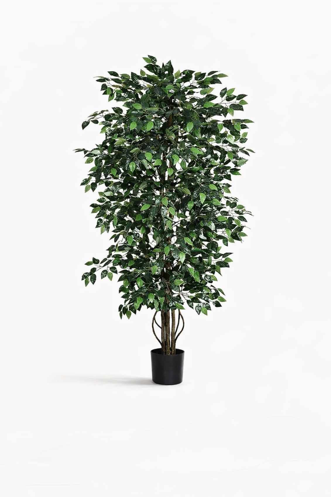 180x40cm - Plastic plant pot - Artificial Benjamina Tree