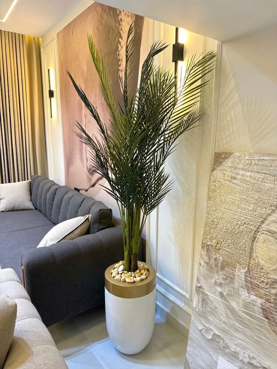 180x45cm - fiberglass plant pot - Artificial Palm Tree