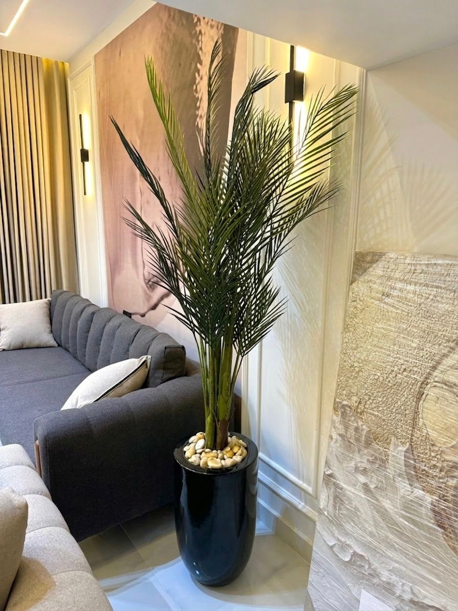 180x45cm - fiberglass plant pot - Artificial Palm Tree
