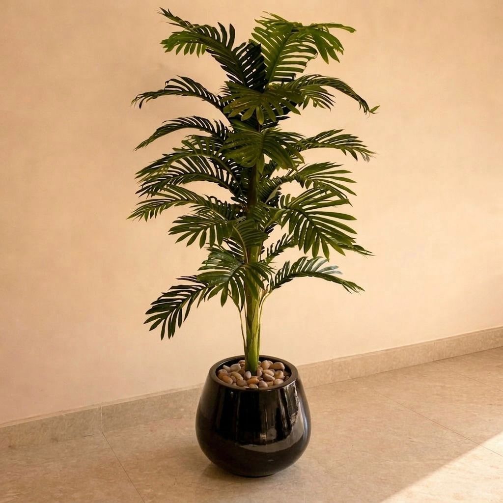 140x25cm - fibreglass plant pot - Cycas