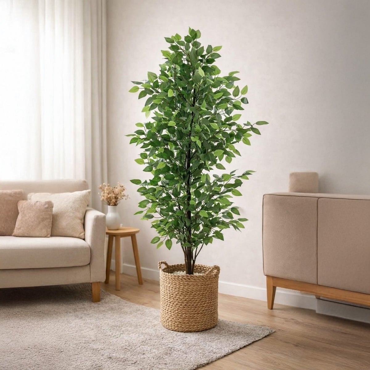 Rope Artificial tree Beige - 170×55 cm